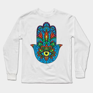 Kabbalah hand Long Sleeve T-Shirt